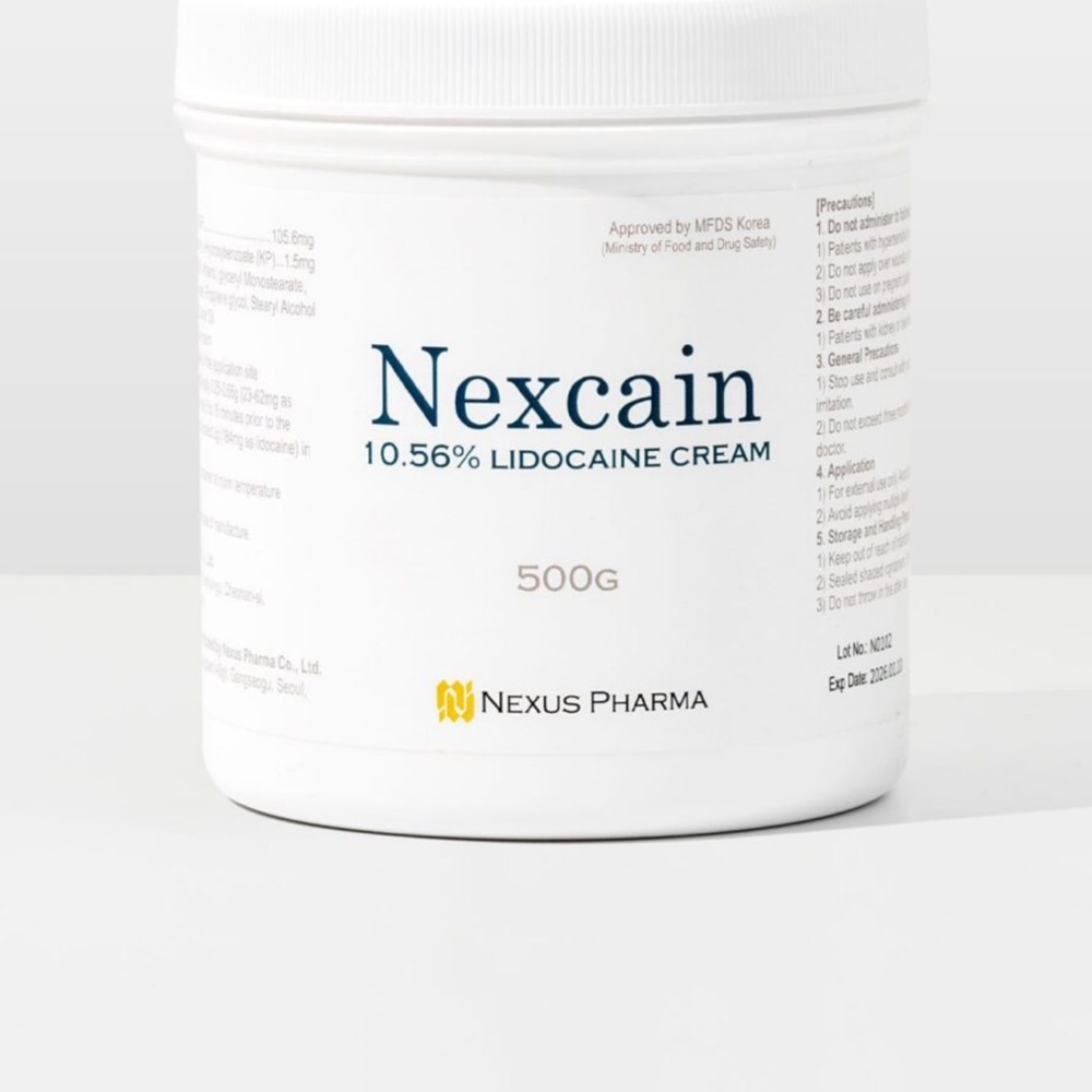 Nexcain Lidocaine Cream 500g